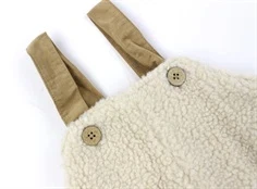 Lil Atelier fog sherpa overall